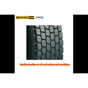 Neumáticos de camiones de goma Kunlun Factory Brand Truck Tire 315 \/80 \ /22.5